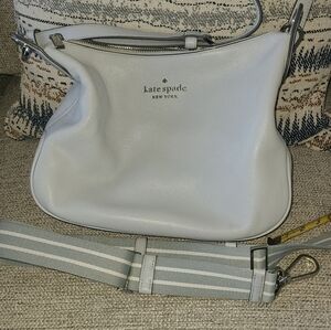kate spade Light Gray Crossbody Bag